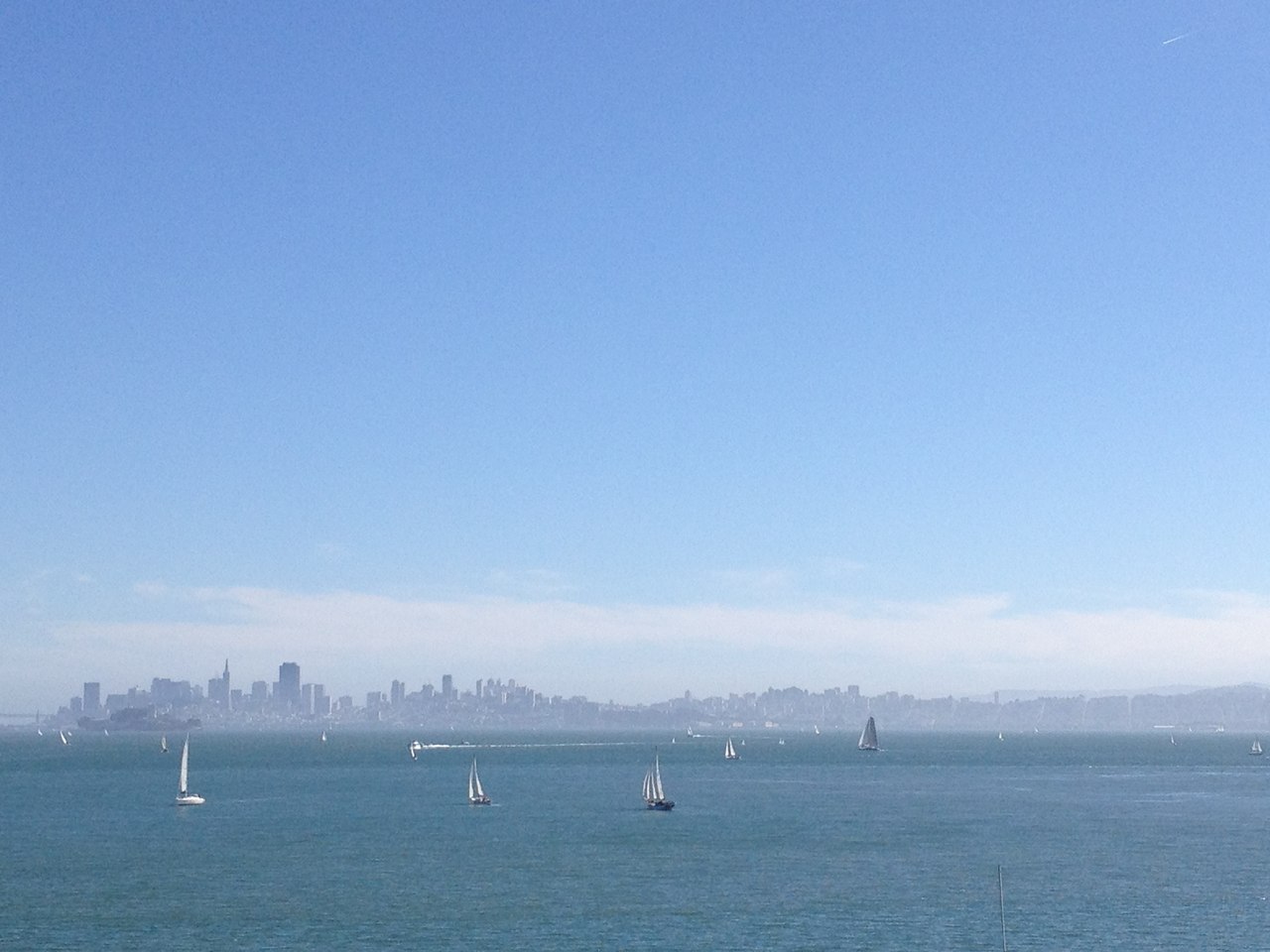 San Francisco from Tiburon
