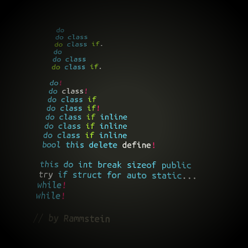 Rammstein code